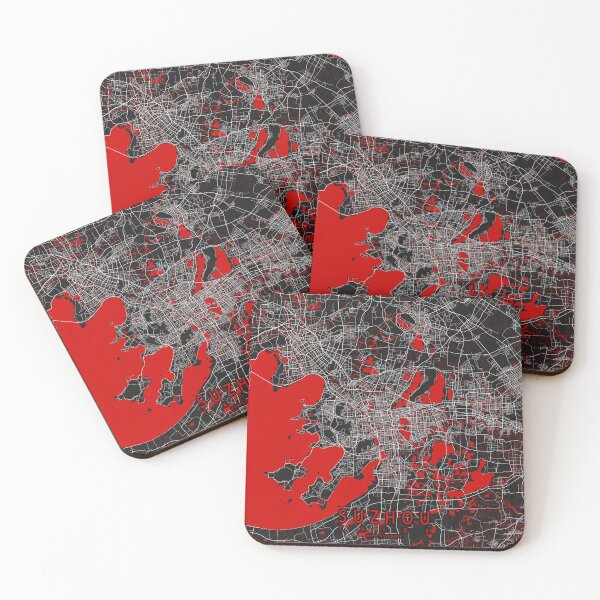 Item preview, Suzhou City Map of Jiangsu, China - Oriental designed and sold by deMAP.