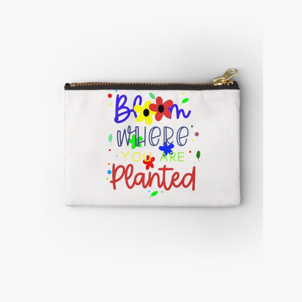 Item preview, Bloom Where Your Planted small Emblem designed and sold by T-Hand141Homestead.