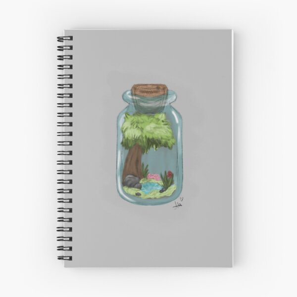 Item preview, Terrarium bottle.  designed and sold by SoulfulSketches.