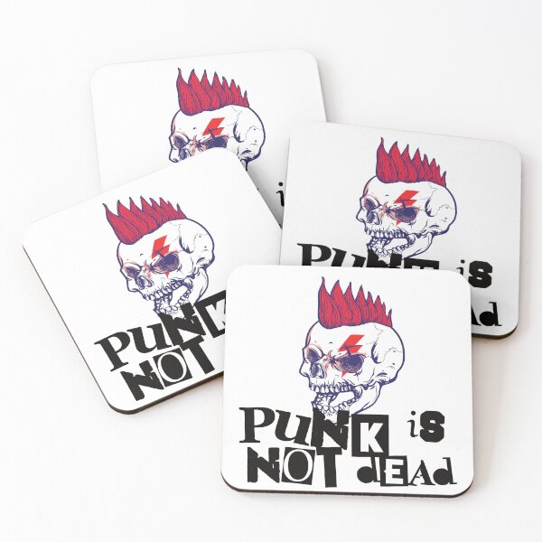 Item preview, Punk is not dead skull designed and sold by PlanBesser.