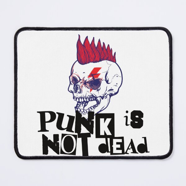 Item preview, Punk is not dead skull designed and sold by PlanBesser.