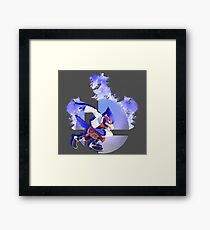Super Smash Bros.: Falco-Collection Framed Print