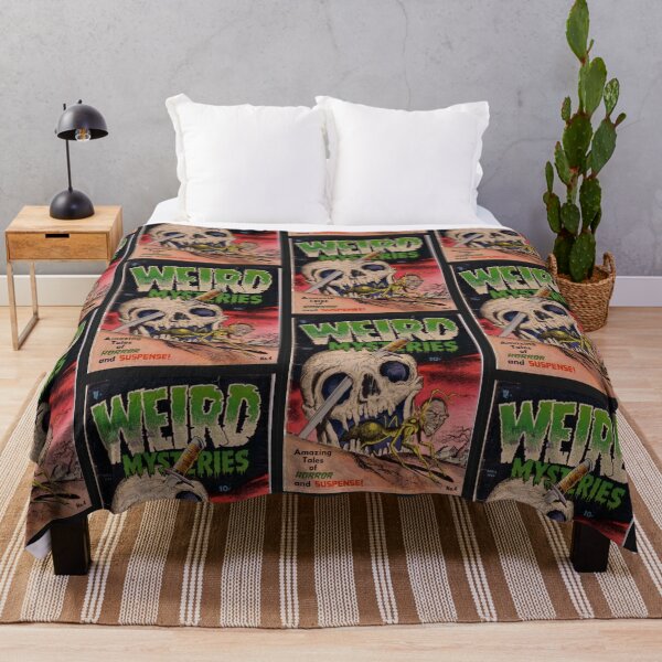 Item preview, Weird Mysteries Horror Sci-Fi Retro Comic Vintage 50s designed and sold by LittleIconShop.