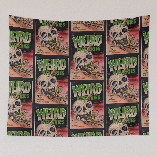 Item preview, Weird Mysteries Horror Sci-Fi Retro Comic Vintage 50s designed and sold by LittleIconShop.