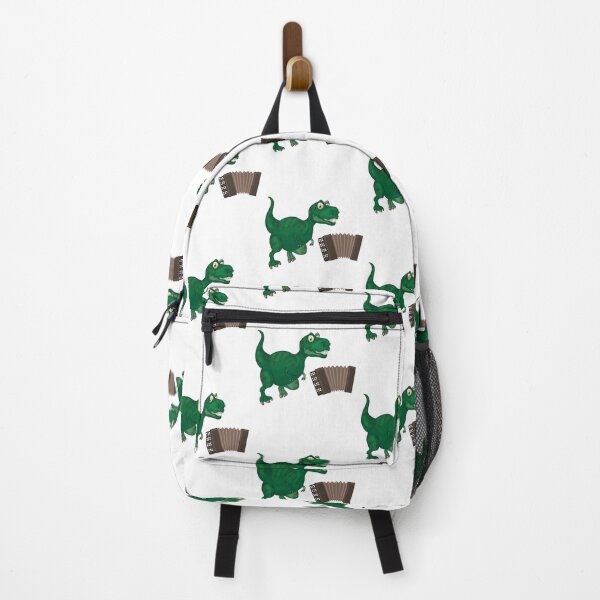 Item preview, Dinosaur Playing Accordion ,Funny Good Dinosaur Accordion Lovers Cool Green Design designed and sold by pedrored369.