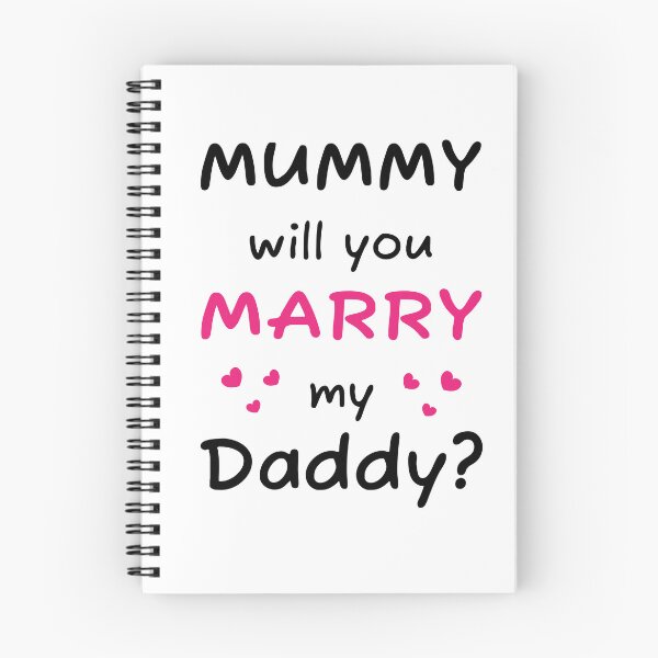 Item preview, Mummy will you marry my daddy kids statement baby onesie designed and sold by Tiny-Piggy.