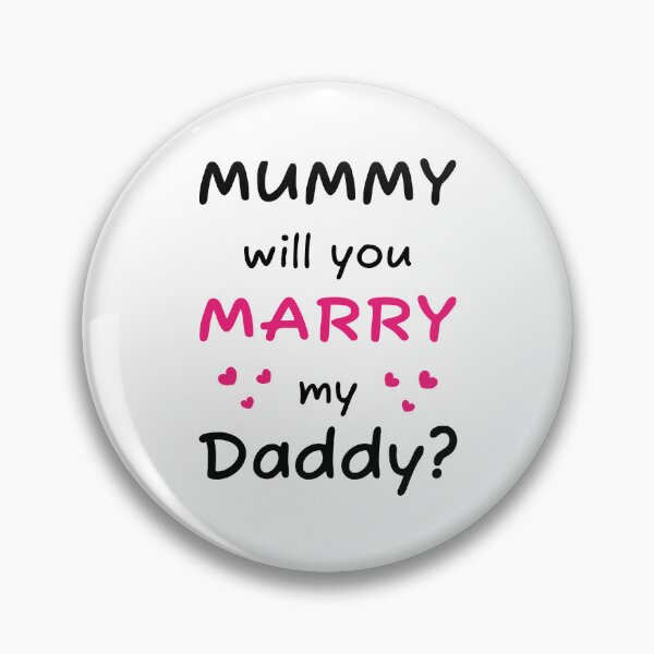Item preview, Mummy will you marry my daddy kids statement baby onesie designed and sold by Tiny-Piggy.