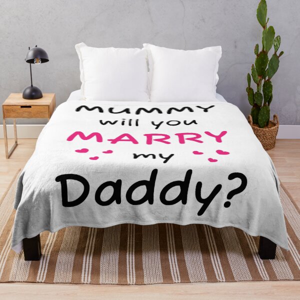 Item preview, Mummy will you marry my daddy kids statement baby onesie designed and sold by Tiny-Piggy.