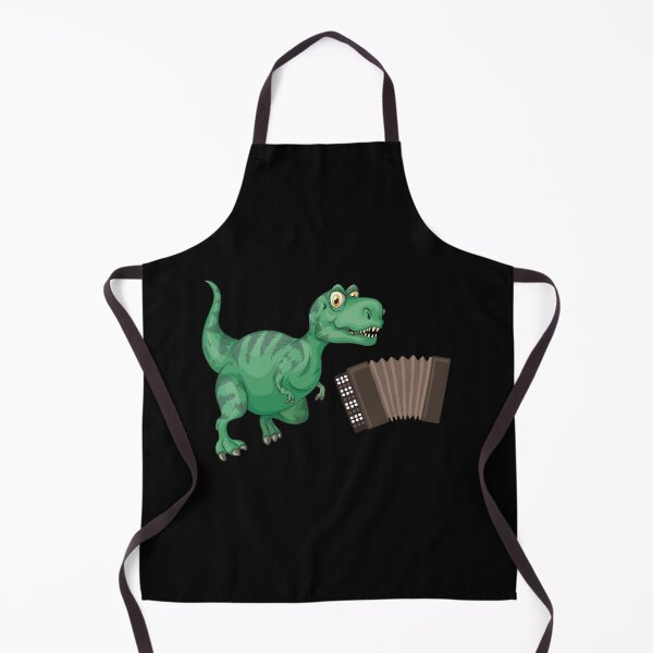 Item preview, Dinosaur Playing Accordion ,Funny Good Dinosaur Accordion Lovers Green Design designed and sold by pedrored369.