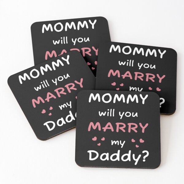 Item preview, Mommy will you marry my daddy marriage proposal baby onesie designed and sold by Tiny-Piggy.