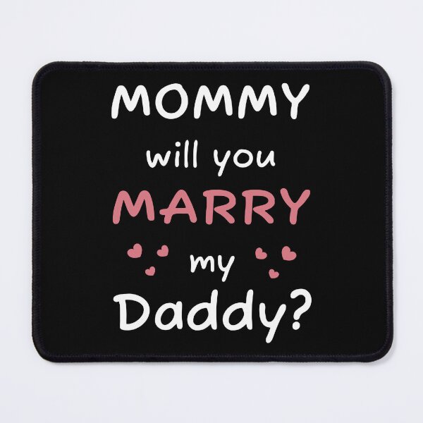 Item preview, Mommy will you marry my daddy marriage proposal baby onesie designed and sold by Tiny-Piggy.