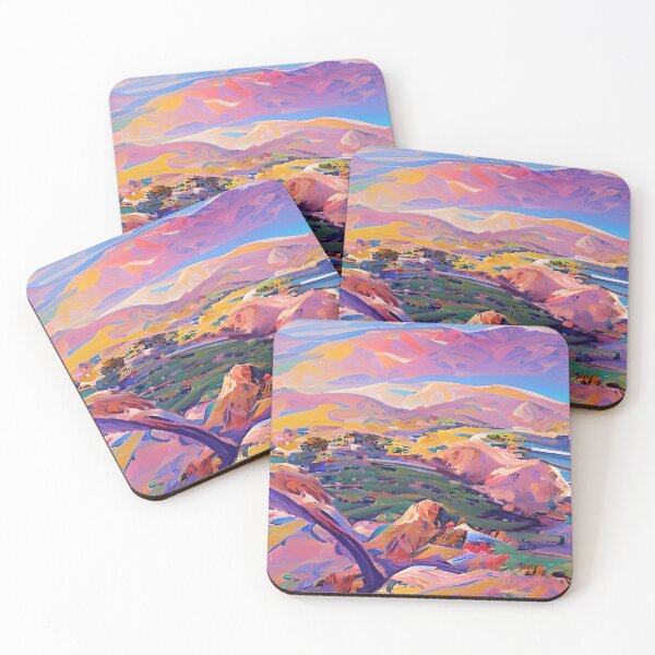 Item preview, Abstract Art of California - Painting of California designed and sold by CattlettArt.
