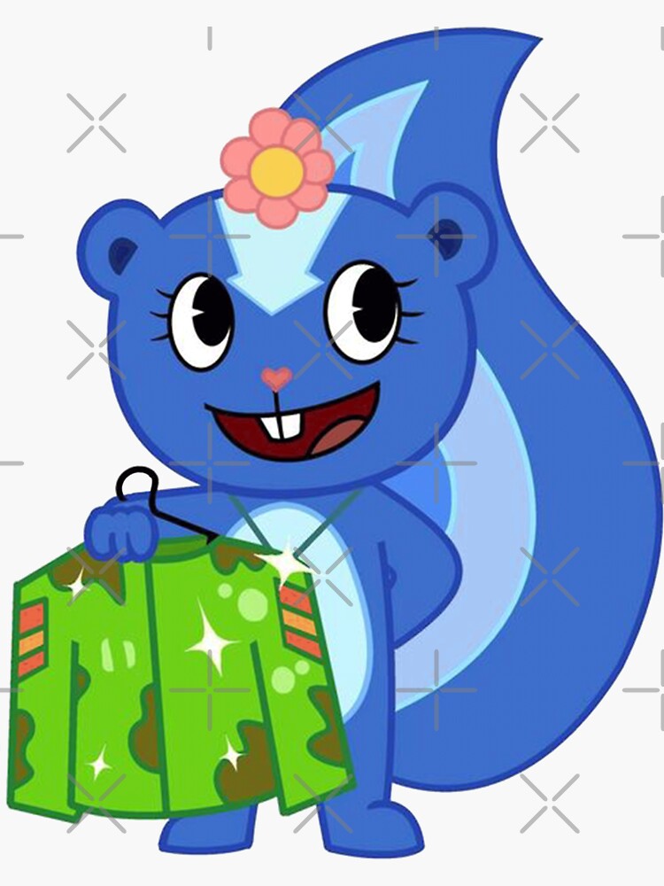 "Petunia - Happy Tree Friends " Sticker by OtakuEmporium | Redbubble