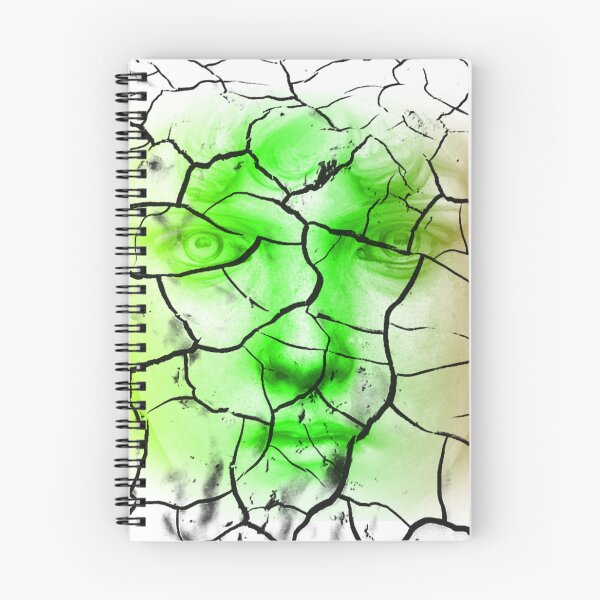 Item preview, A face hidden in a pile of broken dry mud designed and sold by Bigrow.