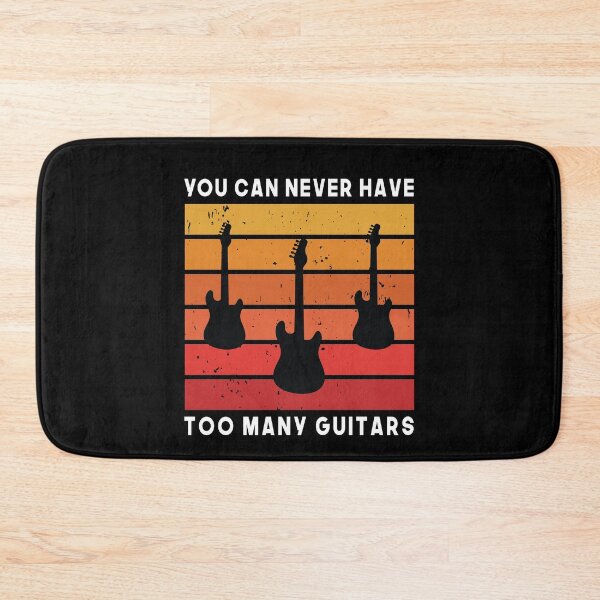 Item preview, You Can Never Have Too Many Guitars, Pretty Gift For Guitar Lovers designed and sold by Graphicista.