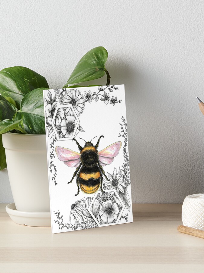 SET OF 3 BEE HONEYBEE WALL ART HANGING TRIO - INDOOR OR OUTDOOR