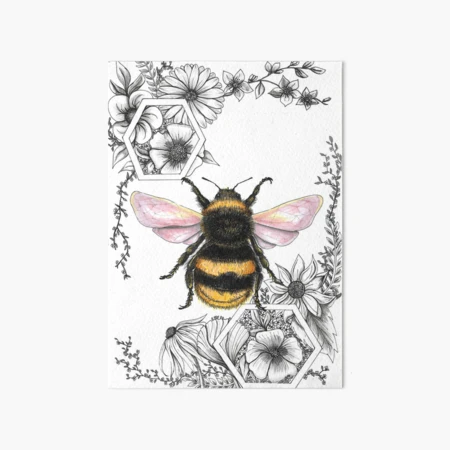 SET OF 3 BEE HONEYBEE WALL ART HANGING TRIO - INDOOR OR OUTDOOR