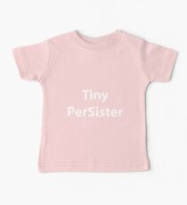 Kids - Persister (White Text) Baby T-Shirt