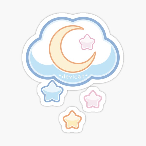 Item preview, Rainbow Cloud • 2021 designed and sold by Devi Cat.