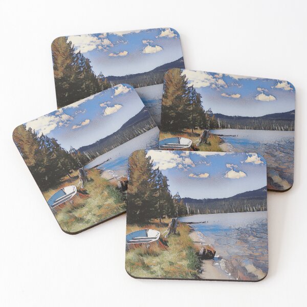 Item preview, Still Life at Diamond Lake | High Country Trout Fishing designed and sold by arlutai.