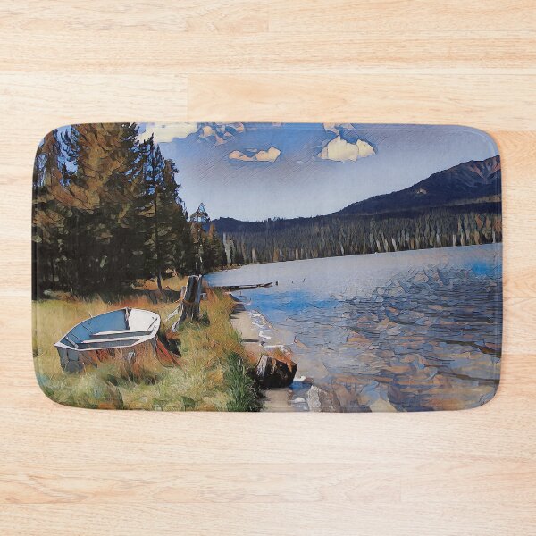 Item preview, Still Life at Diamond Lake | High Country Trout Fishing designed and sold by arlutai.