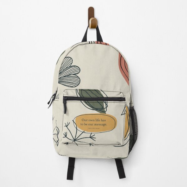 Item preview, Our own life has to be our message. - Thich Nhat Hanh designed and sold by StudioCitrine.