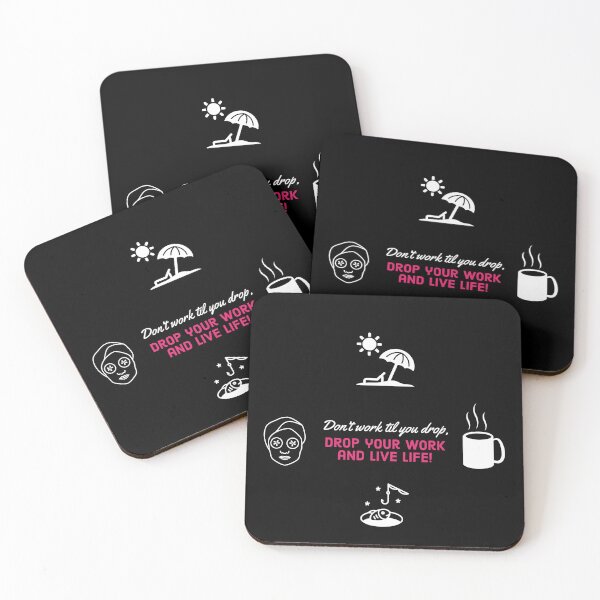Item preview, DROP YOUR WORK AND LIVE LIFE! designed and sold by mommadids.