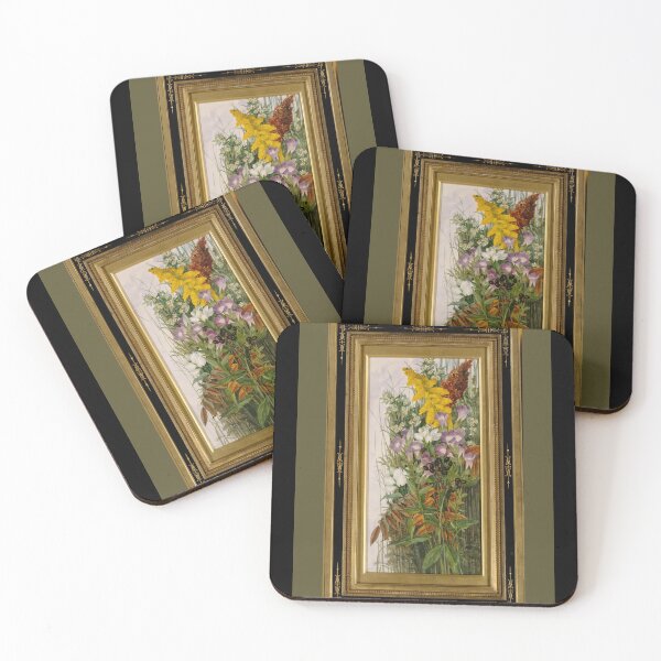 Item preview, Vintage Wildflowers Painting 1875 By Ellen Robbins Design designed and sold by EarthArtDesigns.