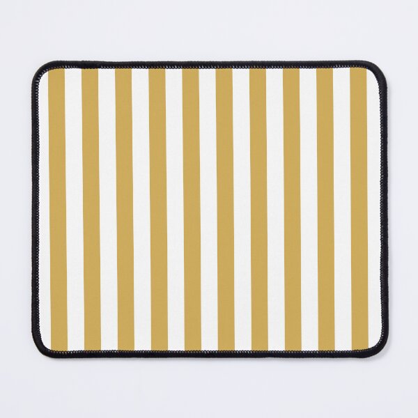 Item preview, Small GOLD and WHITE Vertical STRIPES designed and sold by RachelMacht.
