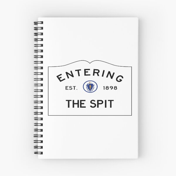 Item preview, Entering The Spit - Massachusetts Road Sign - Scituate, Massachusetts designed and sold by SouthShorePics.