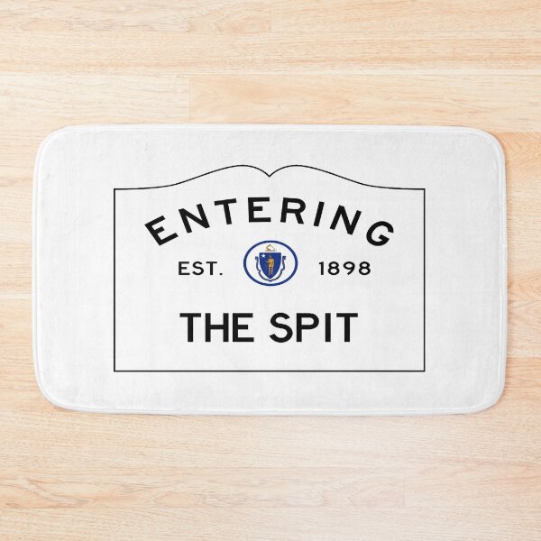 Item preview, Entering The Spit - Massachusetts Road Sign - Scituate, Massachusetts designed and sold by SouthShorePics.
