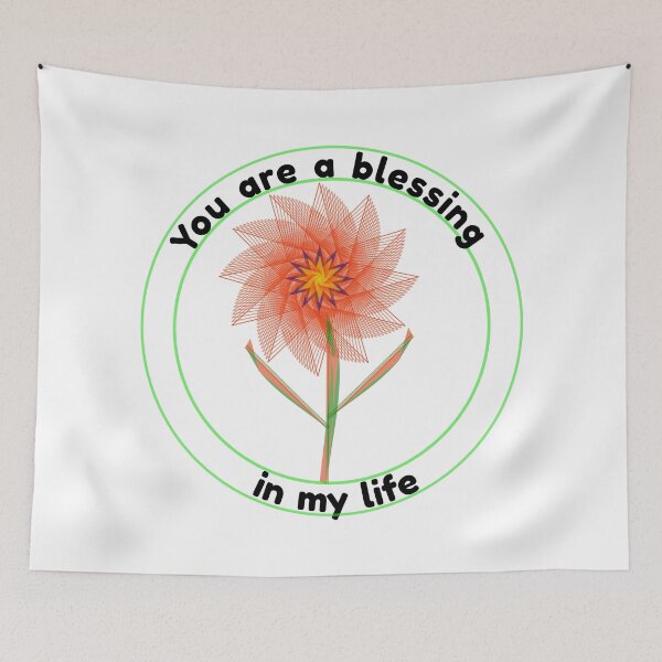 Item preview, You are a blessing in my life designed and sold by LargeShop.