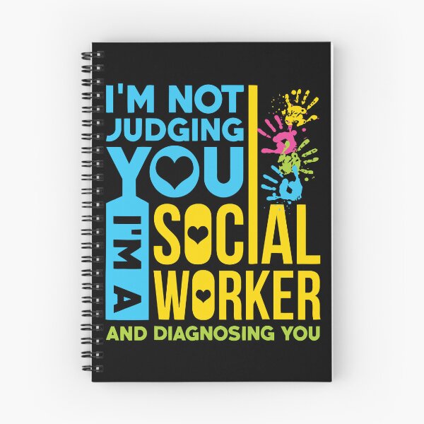 Item preview, Im Not Judging You Im A Social Worker Gift, Funny Social Worker designed and sold by ecomdesign.