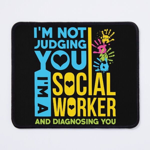 Item preview, Im Not Judging You Im A Social Worker Gift, Funny Social Worker designed and sold by ecomdesign.