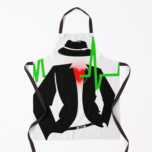 Item preview, Heartbeat of a man wearing a black hat designed and sold by Bigrow.