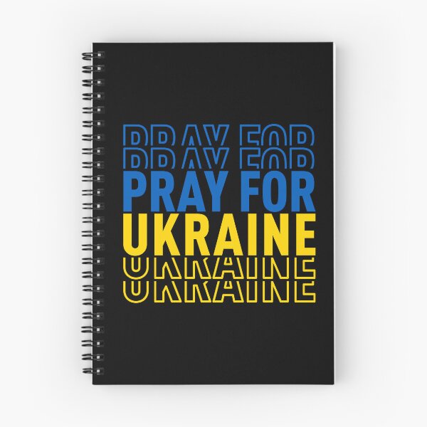 Item preview, Pray For Ukraine - Black BG designed and sold by ClaudiaGrosso.