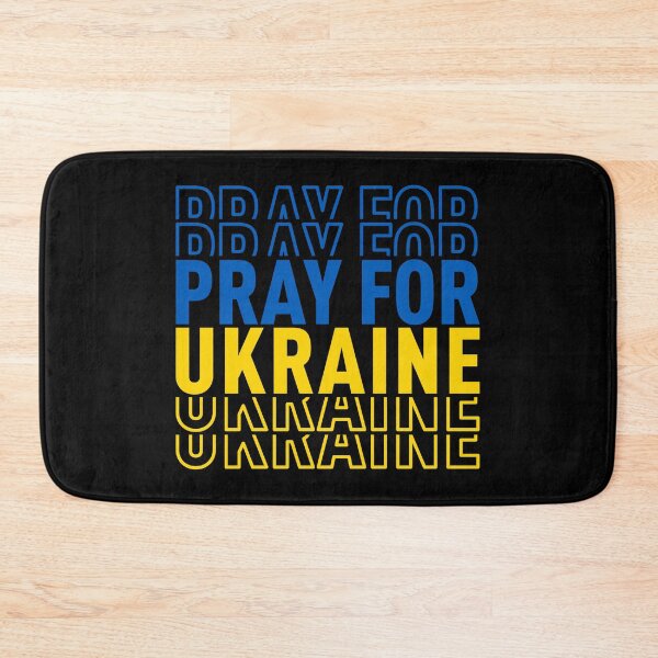 Item preview, Pray For Ukraine - Black BG designed and sold by ClaudiaGrosso.