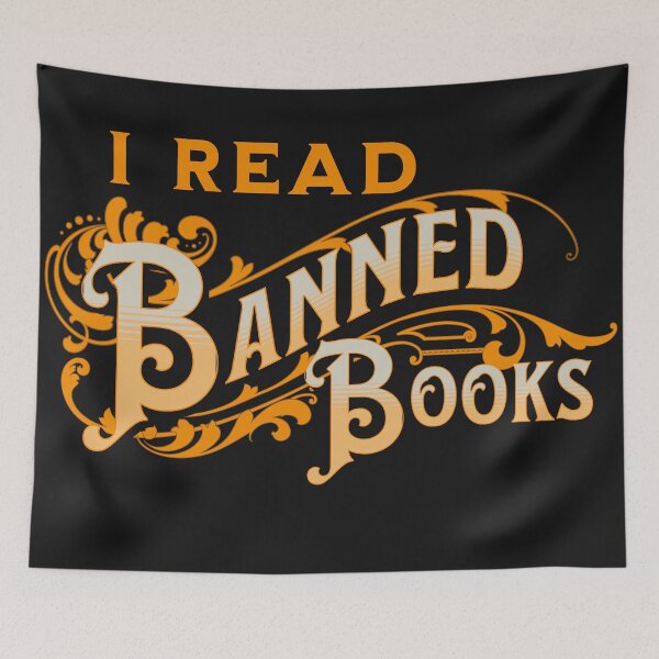 Item preview, I Read Banned Books designed and sold by Kybruno's Creations.
