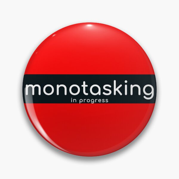 Item preview, Monotasking Bubble In Progress designed and sold by patternedprints.