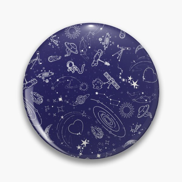 Item preview, Stars and Space Travels - Navy designed and sold by SeeLifeInHD.