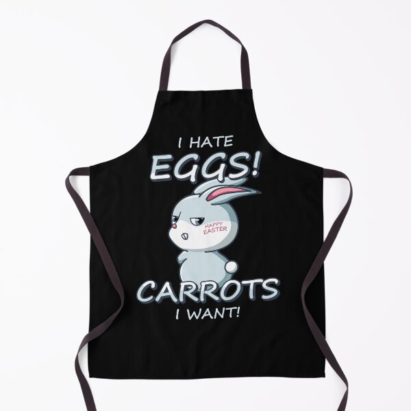 Item preview, Easter Bunny Hate Eggs Want Carrots #1941 designed and sold by TheAplus.