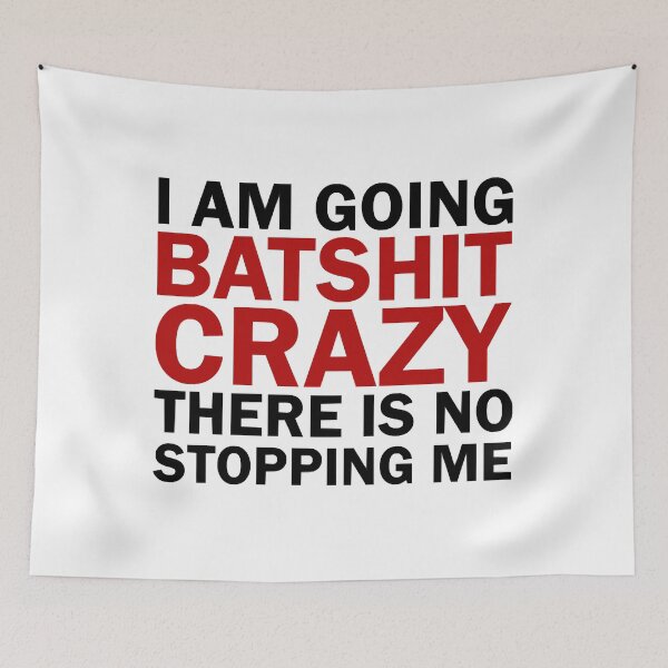 Item preview, Bat-Shit Crazy  designed and sold by LorenteCode.