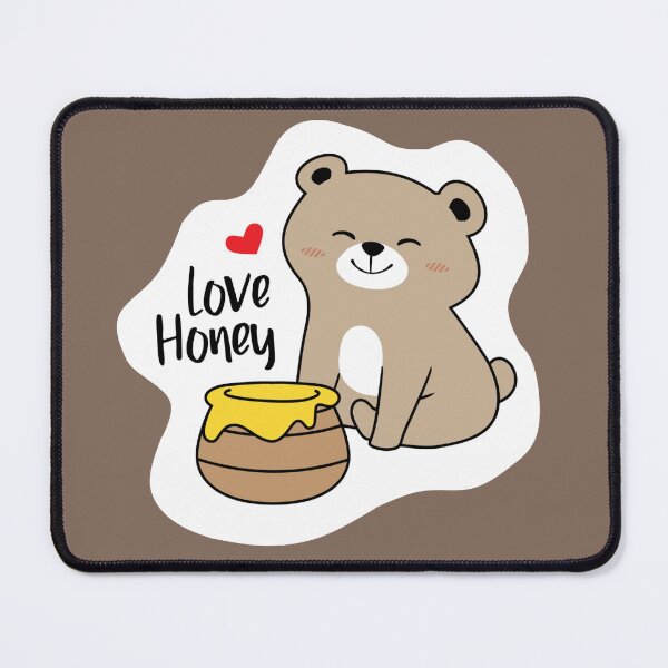 Item preview, Honey Kuma designed and sold by kawaiistudio.