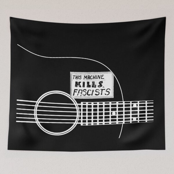 Item preview, This Machine Kills Fascists designed and sold by Jimb Fisher.
