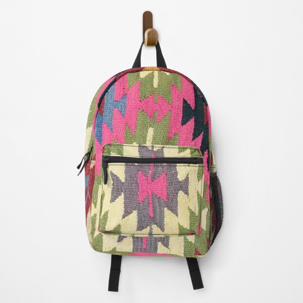 Motif de tapis Kilim d'Anatolie vintage Sac à dos