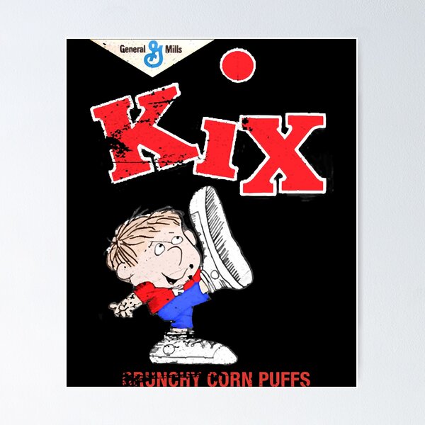 Distressed Vintage Style KiX - Kids love Kix for what Kix has got. Moms  love Kix for what Kix has not