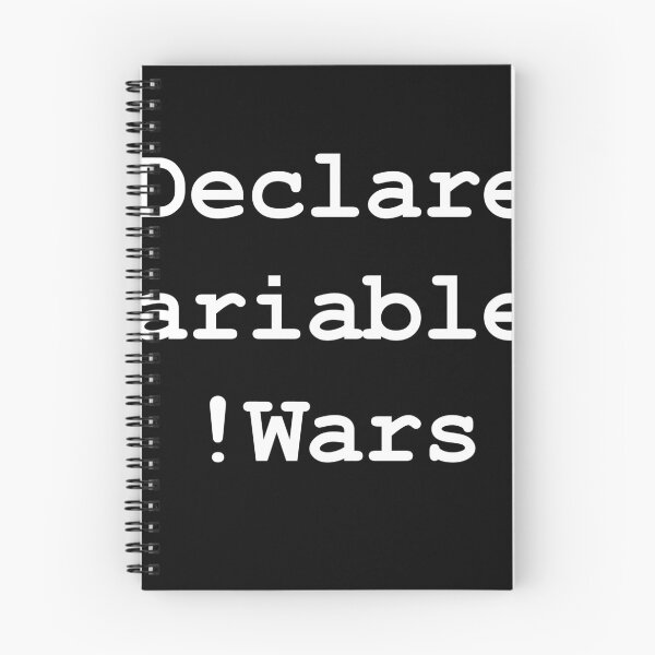 Item preview, Declare Variables Not Wars designed and sold by CGArtsy.