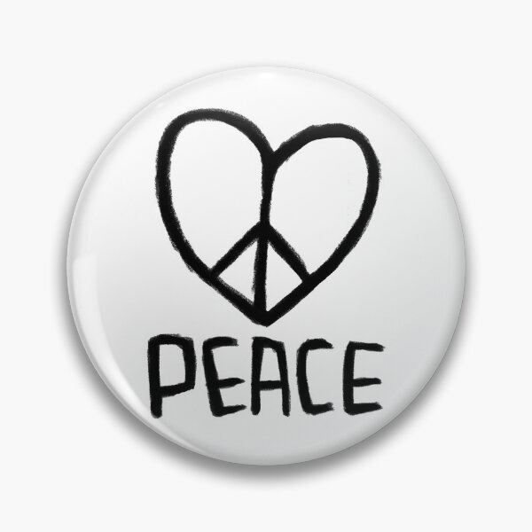 Item preview, Love Peace, Peace and Love designed and sold by badlydrawnbabe.