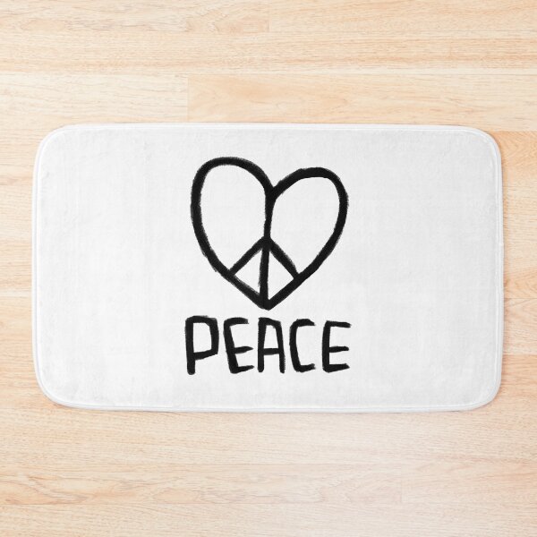 Item preview, Love Peace, Peace and Love designed and sold by badlydrawnbabe.