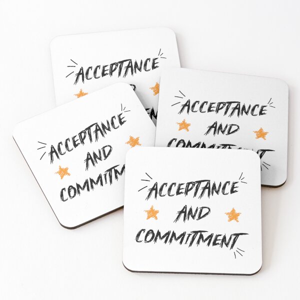 Item preview, Acceptance And Commitment Therapy, Self Acceptance shirt for positive people motivational and inspirational designed and sold by kind4you.